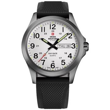 Men's Rustfri Stål batteridrevet quartz - Ronda 517 herre ur fra Swiss Military Hanowa, SMP36040.21